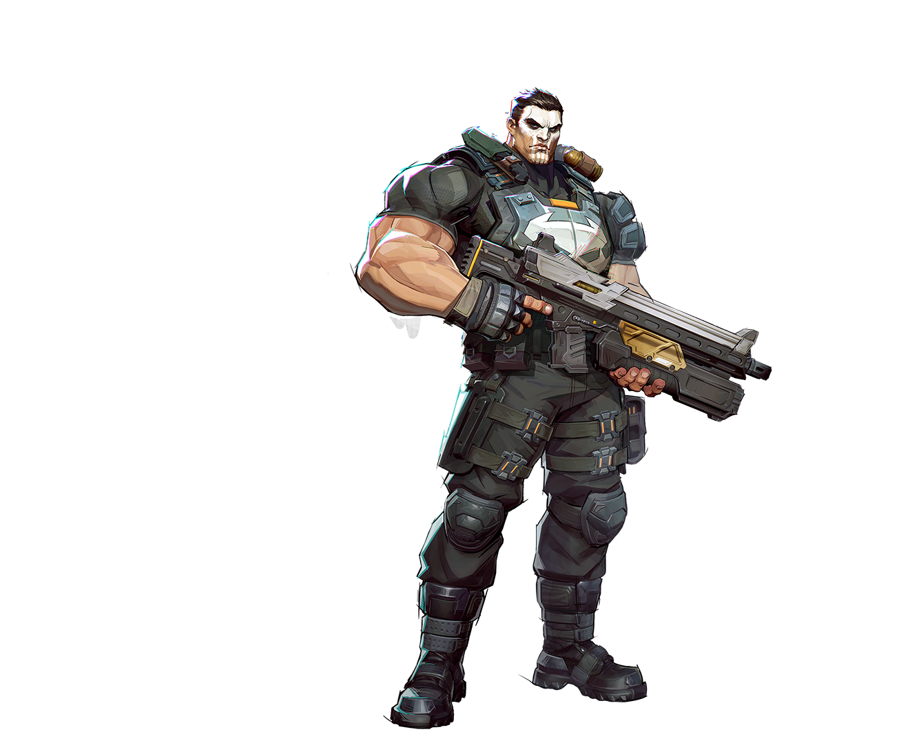 the Game marvel rivels's hero The Punisher from the game marvel rivels tier list